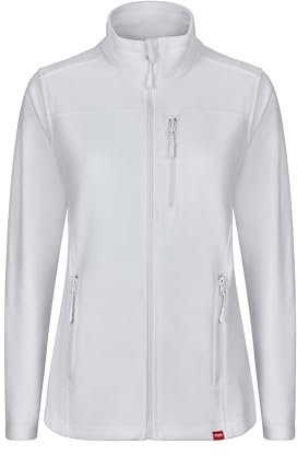 VELILLA Chaqueta Polar Mujer Giacca in Pile da Donna, Bianco, XL