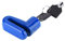 Drfeify Bike Brakes Lock, Bike Lock Disc Brakes Anti Theft Bicycle Locks, Keys Included, For Motorcycle, Electromobile, (Blue