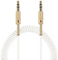 MARSHALL Replacement Audio Cable, Compatible with Woburn1/2, Major1/2/3, STOCKWELL1/2, Stanmore1/2, Kilburn1/2, Acton1/2, Tufton, Uxbridge Speakers, 3.5mm Male to Male Stereo Jack Cord, 2 Ft, White