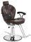 Physa Physa Ilford Dark Brown Friseurstuhl mit Fußstütze Sitzhöhe 52-64 cm Belastbarkeit 150 kg Braun Barberstuhl Friseursessel höhenverstellbar Bedienstuhl Friseur