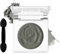 DE'LANCI Single Dunkelgrau Lidschatten,Grau Matte Lidschatten Make-up,Wasserfester Grau Lidschatten Gut Pigmentiert,Grundlegender Lidschatten,Wasteland-Punk-Make-up,Goth Make-up,Vegan #04