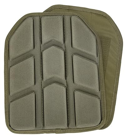 Courtieyeardceastea 2 Pieces Shock Plates Protective EVA Foam Body Carrier Vest for Airsoft Combat Green 33cm x 26.5cm