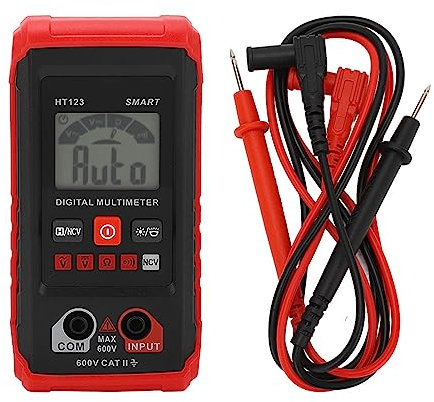 Digital Multimeter, 4000 Zählungen Nichtkontakte Elektrisches Testkit mit DC -Wechselstromspannung, Strom, Ohm Volt AMP -Testmesser -Kontinuitätstest -Diodenspannungstester