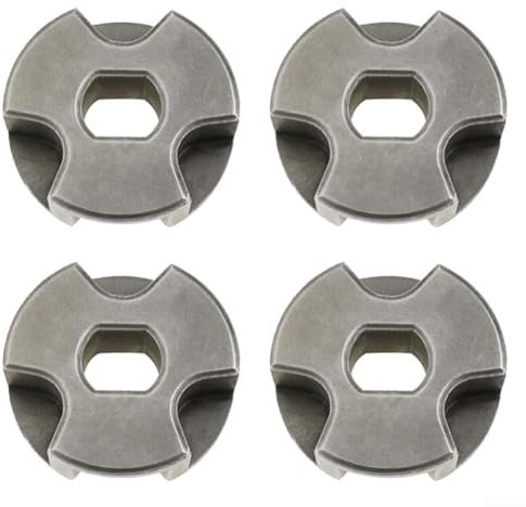 6 dientes para piñones de motosierra para modelos DUC256 de fácil instalación y mantenimiento (4 piezas)
