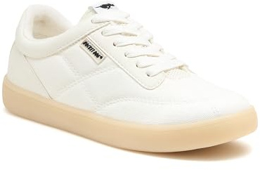Rocket Dog Kitty Canvas PU Cotton Women's White Trainers