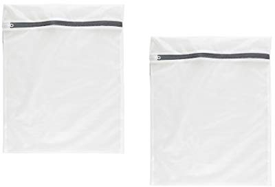 NOVAGO Lot de 2 Filets à Linge (Sac de Lavage) spécialement conçu pour Vos linges sensibles ou de qualité (Taille S 30x40 cm)