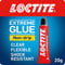 Loctite Colle extrême, flexible tout usage, transparente, résistante aux chocs et aux intempéries, colle de réparation avec formule gel anti-goutte, colle forte pour intérieur et extérieur, 1 x 20 g