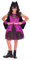Amscan - Kinderkostüm lila Batgirl, Kleid mit Tutu-Unterrock, Umhang, Armstulpen, Maske, Super Heroes, Motto-Party, Karneval
