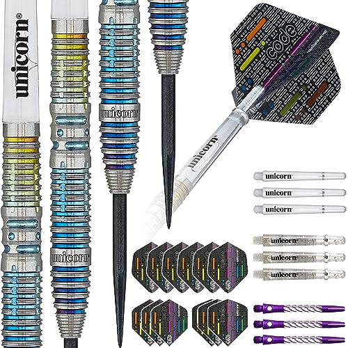 Unicorn Jeffrey de Zwaan Code Players Steel Dart, 25 Gr