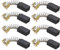 Create idea CB103 Lot de 4 paires de balais de charbon pour moteur - 6 x 10 x 16 mm - Compatibles avec les outils électriques HM0810 181030
