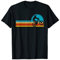 MTB Mountainbike Fahrrad Sun Set Herren Vintage Retro T-Shirt