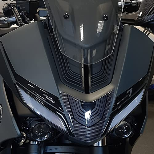 Resin Bike Adesivi Moto Compatibile con Yamaha Tracer 7 2021. Protezione Frontale Moto da Urti e Graffi. Adesivi Resinati con Effetto 3D - Made in Italy