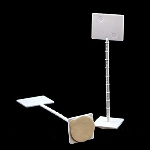 Estrichmessstelle, Weiß mit Klebepunkt (100)