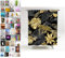 Sanilo Rideau de Douche, Large Choix de Beaux Rideaux de Bain, Haute qualité, 12 Anneaux Inclus, Imperméable, Effet Anti-moisissures (180 x 200 cm, Golden Leaves)