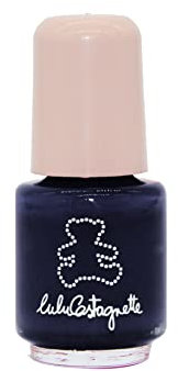 Lulu Castagnette - Mini Vernis à Ongles - Longue Tenue - Séchage Rapide - Haute Couvrance - Fini Brillant - 5ml - N°11 - Gris Foncé