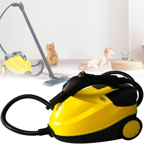 ZWEBY 13in1 Nettoyeur à Vapeur vadrouille Haute Pression Tapis à Vapeur planchers Kits de Nettoyage de fenêtre Haute température et Haute Pression formaldéhyde avec 5 têtes de Brosse