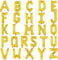 16 Zoll Klein Luftballon Buchstaben L Gold Ballons Small Mylar Alphabet Folienballon Jubiläum Babyparty Hochzeit Geburtstag Party Dekoration 40 CM（Gold L）