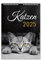 Kalender 2025 Katzen Wandkalender DIN A4 Katzenkalender mit Schulferien Katze-Motiv schwarz