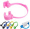 Thumbs-up Handy-Ständer, verstellbarer Silikon-Tablet-Ständer, tragbarer Desktop-Ständer für Küche, Reisen, lustige Geschenke für Frauen und Männer, Weihnachtsstrumpffüller, cooles Gadget (Rosa)