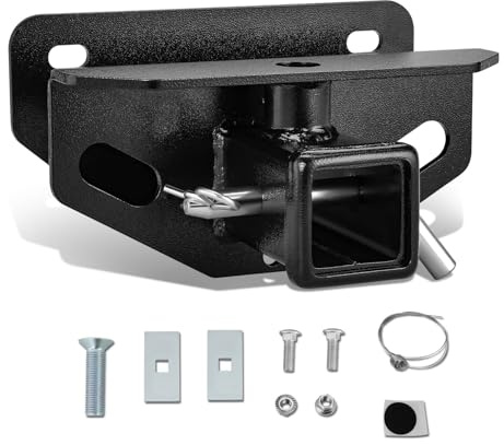 DNA MOTORING 5,1 cm (2 Zoll) Anhängerkupplung Empfänger Anhängerkupplung Empfänger Anhängerkupplung kompatibel mit Dodge Ram 1500/2500/3500 2003-2010, Ram 1500/2500/3500 2011-2018, TH-N-073