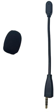 MLWSKERTY Improved Sound Claritys 3.5mm Microphone Boom Attachment For MMX100 MMX150 Headphones Microphone Boom For Online Gaming