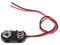 PP3 Connecteur de batterie 9 V Type I Câble étamé 150 mm Noir/rouge