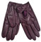 Guanti da donna in pelle sottile strato singolo sfoderato traspirante equitazione guanti moto viola uva 6 12