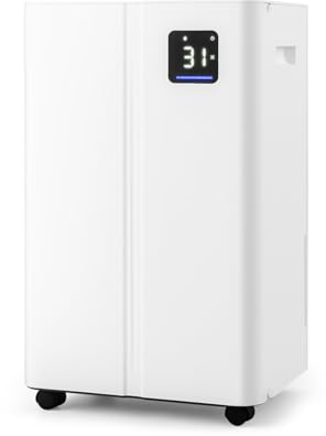 GOPLUS 25,5L/Tag Luftentfeuchter, Raumentfeuchter mit 3 Modi, Entfeuchter elektrisch mit 24H Timer, 4L Wassertank, LED-Display & Automatisches Abtauen, Entfeuchtungsgerät für Raum bis zu 25㎡