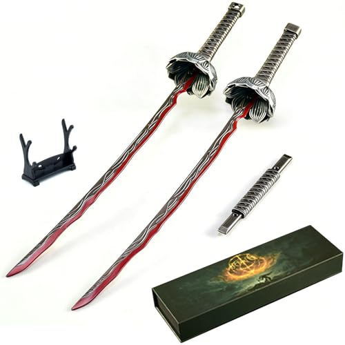 Wonsunte Elden Rings Eleonora's Poleblade Replik Mit Ständer 47,5 cm / 18,7 Zoll Vollmetall-Spielmodell Schreibtischdeko Sammlerstück Geschenk Für Gamer Und Sammler