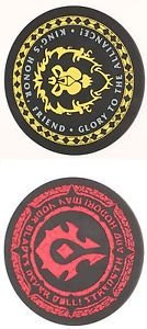 Blizzcon 2016 World of Warcraft Horde Alliance Reservable Gummi-Untersetzer von Blizzard Entertainment