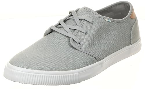 TOMS Women's Lenox Suede Sneaker, 3.5 UK, Birch Suede/Basket Weave