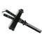Sricam Folding comb unique metal Black butterfly comb