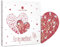 CHOCOLISSIMO - Cadeau d'Amour en Chocolat - Cœur en Chocolat avec Rhubarbe, en Chocolat Ruby - Idée Cadeau Anniversaire, Cadeau Amoureux pour Homme, Cadeau Saint Valentin - Chocolats à Offrir