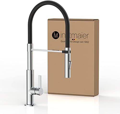 Instmaier K4 | Mitigeur de Cuisine Avec Douchette Flexible | Robinet d'Évier à Mouvement Libre