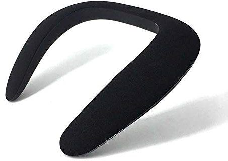 Enceinte Epaule pour Samsung Galaxy A41 Smartphone Musique sans Fil Cou Bluetooth (Noir)