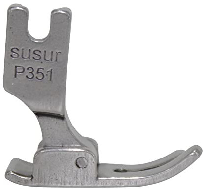 Trimming Shop Pied presseur standard pour machines à coudre industrielles, pied presseur Susur authentique, pied presseur à point droit, compatible avec Brother, Singer, Juki et plus (1 pièce)