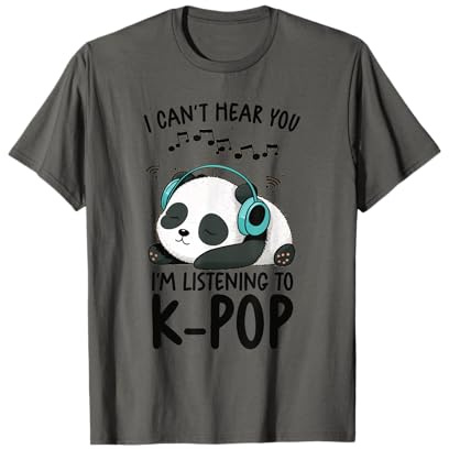 Je ne t'entends Pas, j'écoute des Produits K-Pop Merch Kpop T-Shirt