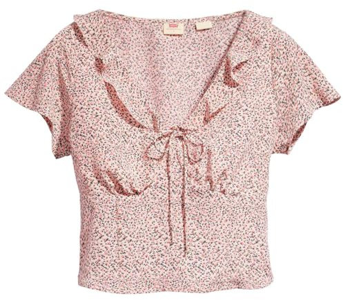 Levi's Mylene Blouse Pinks, Beulah Floral Mauve, L Donna