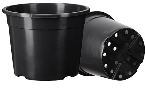 Tymar Anzuchttöpfe 50cm, Pflanzentöpfe für Aussaat, 60L, Blumentopf für Sämlinge oder Stecklinge, Kunststoff