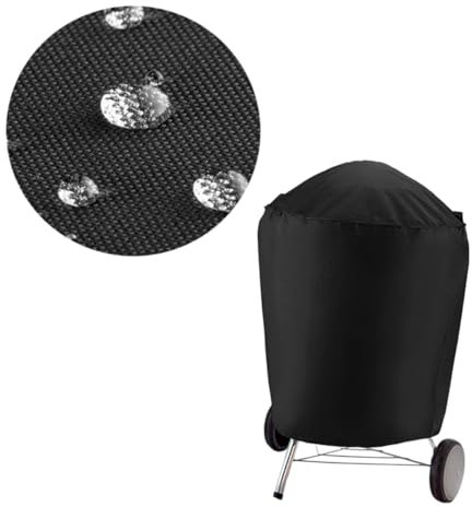 Supvox Praktische Grillofenabdeckung 27,5x27,5 Zoll Uv Beständig Rostschutz Abdeckung Für Gasgrill Outdoor Möbelabdeckung Wetterfest Langlebig