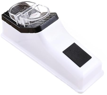 Knife Sharpener,Electric Knife Sharpener USB Scissor Sharpener Portable Kitchen Knife Sharpener Grinder 5 Seconds for Quick Sharpening Polishing with Protective Cover
