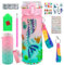 Gourde Personnalisable Sirène pour Enfant | Kit Complet avec Accessoires, Stickers | 60 cl sans BPA | Diamond Painting, Activité Ludique Fille Garçon | Cadeau Anniversaire, Noel | OriginalCorner®