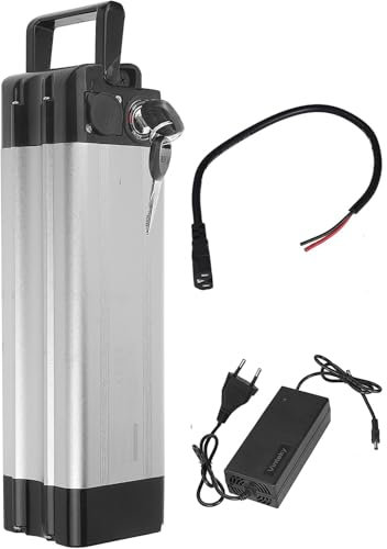 E-Bike Battery Pack 48V 8AH 10AH 12AH 15AH 17.5AH 20AH, Electric Bicycle Battery 48V Scooter Power Tools for 200W 350W 500W 750W 800W Motor with 42V Charger with BMS Board 48V15Ah,3-B