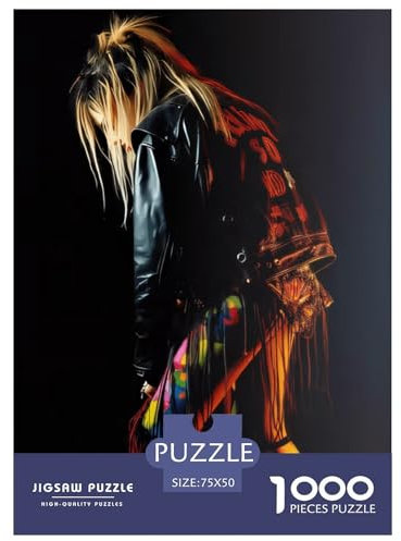 Adults And Adolescents Jigsaw Puzzle Heavy Metal Puzzle Jigsaws for Adults Family Game for Adults And Teenagers 1000pcs (75x50cm)
