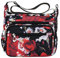 FAVORTALK Wasserdicht Umhängetasche Damen Handtasche Mittelgross - Mittelgroß Nylon Umhängetaschen Multi Pocket Handtaschen mit Größere Kapazität Leichte Crossbody Bag für Arbeit - B39105