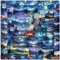 50Pcs Graffiti Stickers of Van Gogh Painting, Aesthetic Starry Sky Post-Impressionist Artwork Stickers for Laptop Water Bottle Phone Pad Luggage Guitar