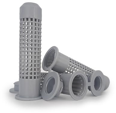 VOOXA Optimal | Lot de 10 douilles de tamis 12 x 50 mm pour mortier composite, pour filetage M6-M8 | Douille d'ancrage en plastique à remplir avec du mortier d'injection | Durable et solide