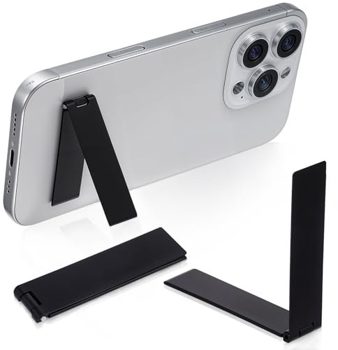 YUXIANLB Smartphone Halter Handy Ständer, Verstellbarer Standfuß für Homeoffice Videokonferenzen, Streaming, Gaming, Kochen, Robuster Schreibtisch Ständer faltbar für Küche, Schlafzimmer, Unterwegs