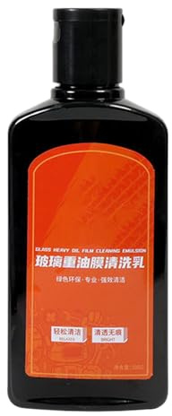 Oil Film Remover, Oil Film Remover for Car Windows, Oil Film Remover for Car Glass, for the Exterior of Vehicles, Home Mirrors, Lenses, Glasses, Rainy Weather and Daily Use