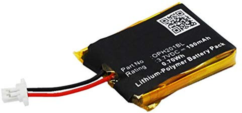subtel, Batterie Lecteur Code Barres Compatible avec Opticon OPN-2000, OPN-2001, OPN-2002 (190mAh, 3.7V)